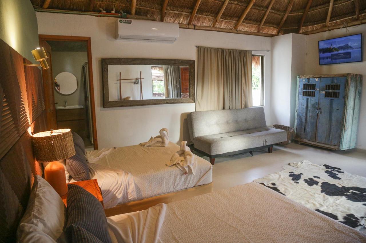 Alma De Zorro Hotel Bacalar Kültér fotó